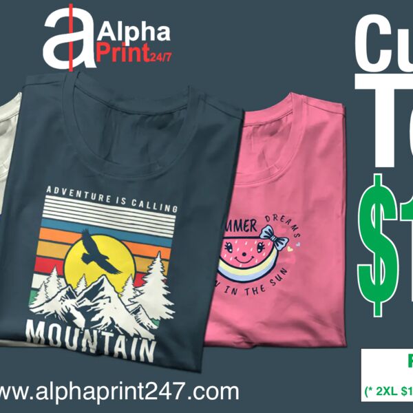 Alpha Custom T-Shirt for only $12.95Each (Adult Heavy Cotton™ T-Shirt) Thumbnail
